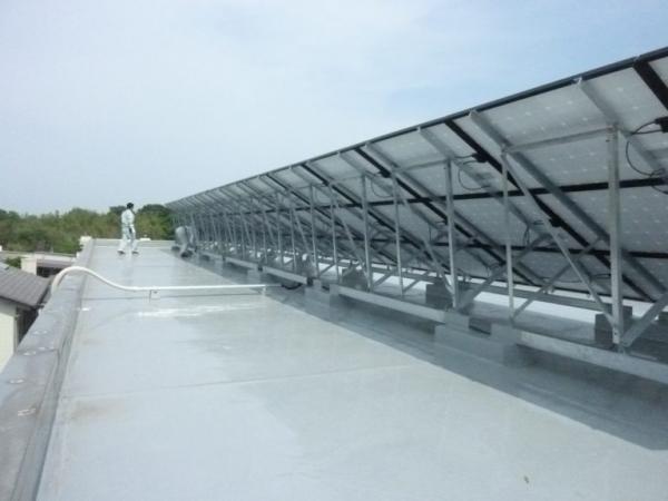 さくらハイツ太陽光パネル設置工事