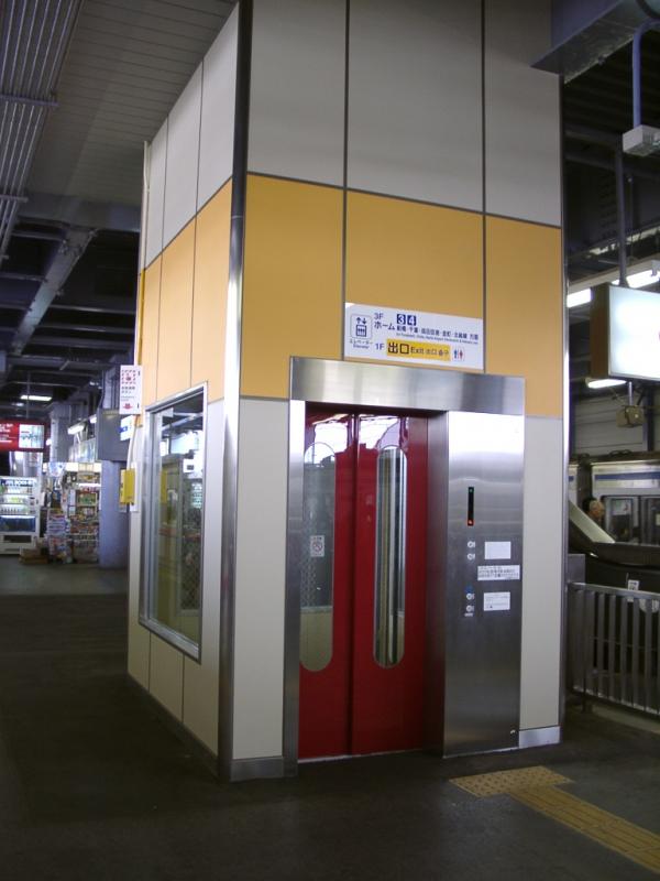 青砥駅ＥＬＶ新設工事（京成電鉄）
